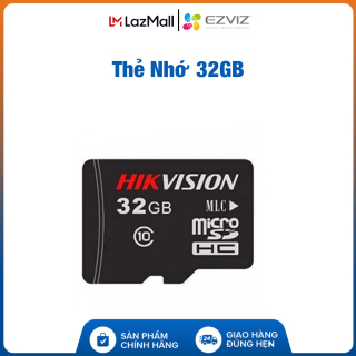 [CHÍNH HÃNG] Thẻ Nhớ Micro SD HIKVISION 32GB Class 10 - Chuyên dụng cho camera - EZVIZ Hàng Chính Hãng thumbnail