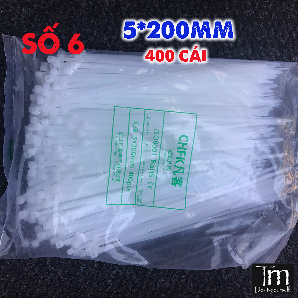 Dây Rút Nhựa - Dây Thít Đa Năng Đủ Kích Cỡ