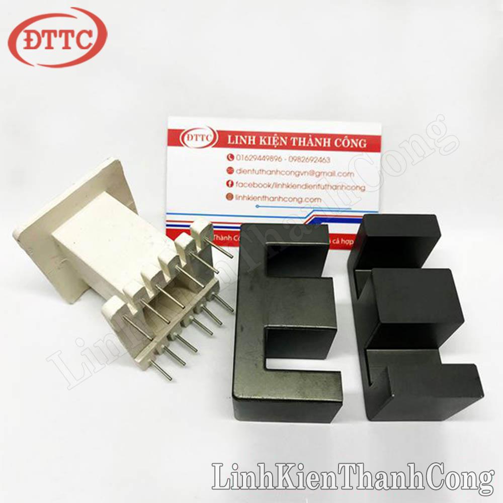Biến Áp Xung EE65 Đứng (6+6) Loại Tốt