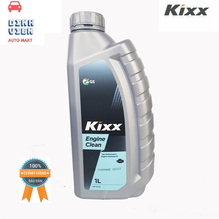 HCM HỮU ÍCH Dầu nhớt xúc rửa động cơ Kixx ENGINE CLEAN ISO 32 1L giúp tẩy