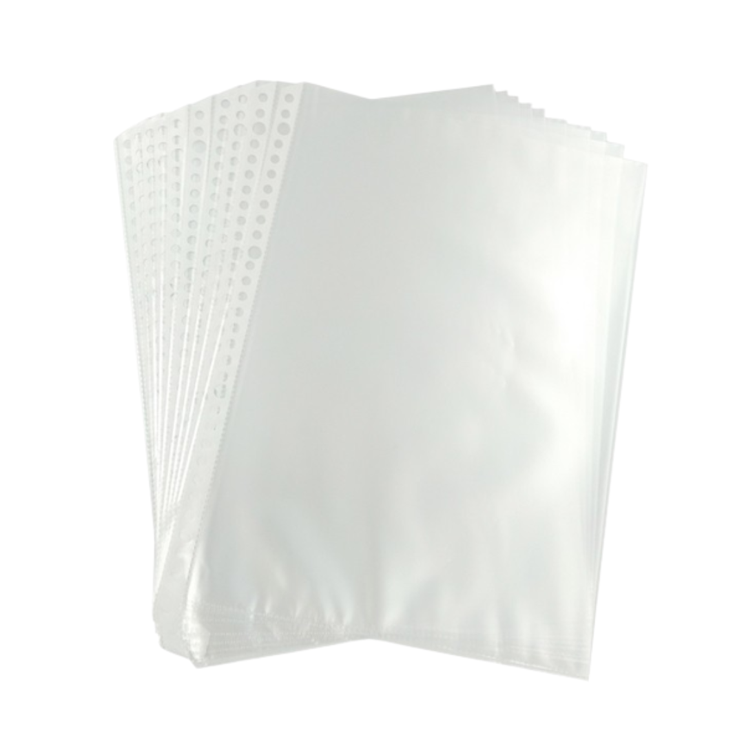 Bìa lá lỗ a4 400g file lá 11 lỗ đựng hồ sơ 100 tờ/xấp