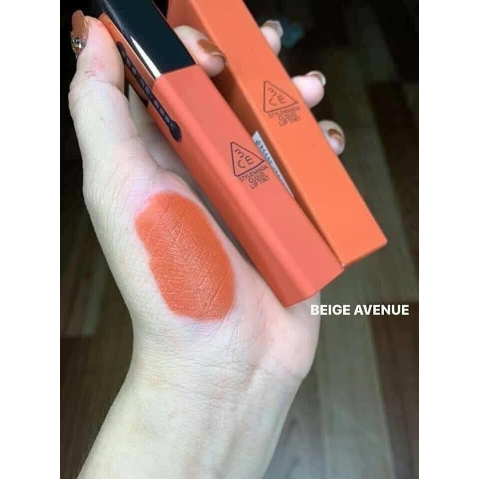 Son 3CE cloud lip tint kem lì (có sẵn)