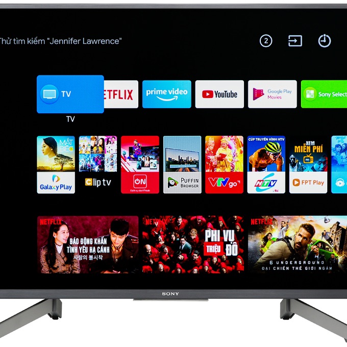 Android Tivi Sony 4K 43 inch KD-43X8000G