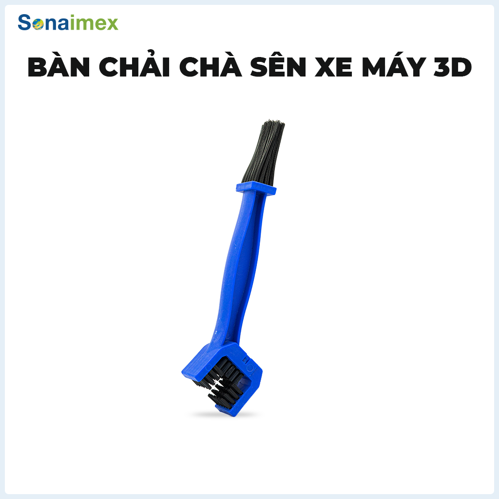 Bàn Chải Chà Vệ Sinh Xe Máy