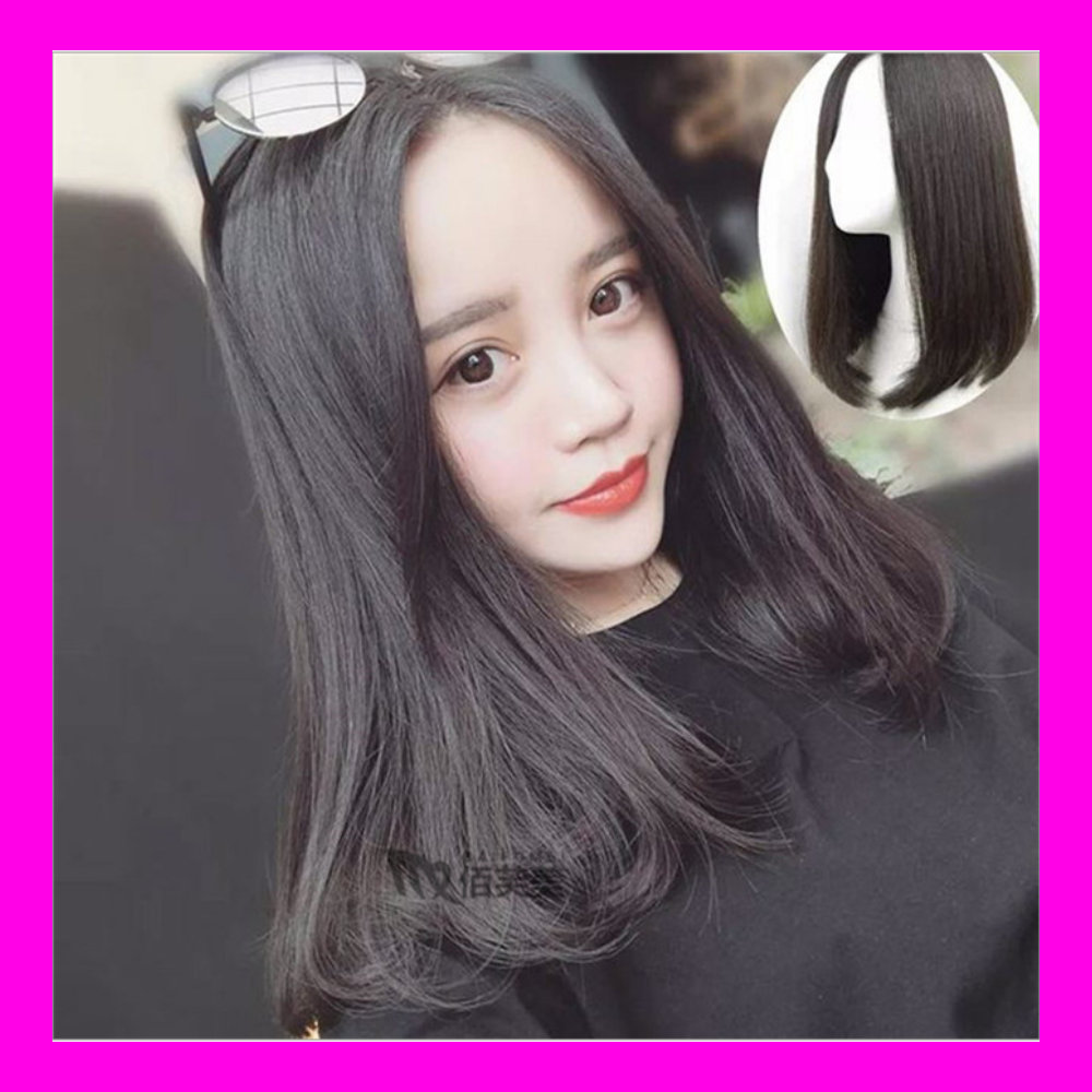 [TẶNG LƯỚI] Tóc giả nữ cả đầu cao cấp có da đầu - TG80