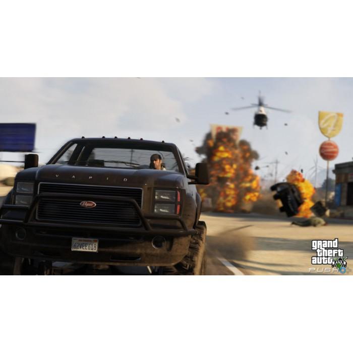 Đĩa Game PS4: Grand Theft Auto V