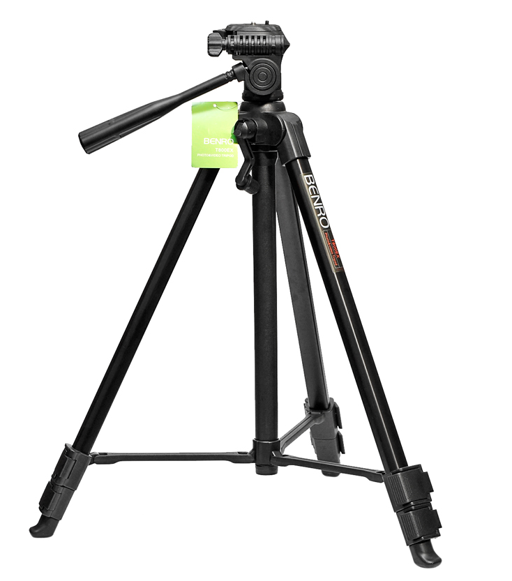 Chân máy ảnh Benro T800EX + Da cừu lau len (Da thật)