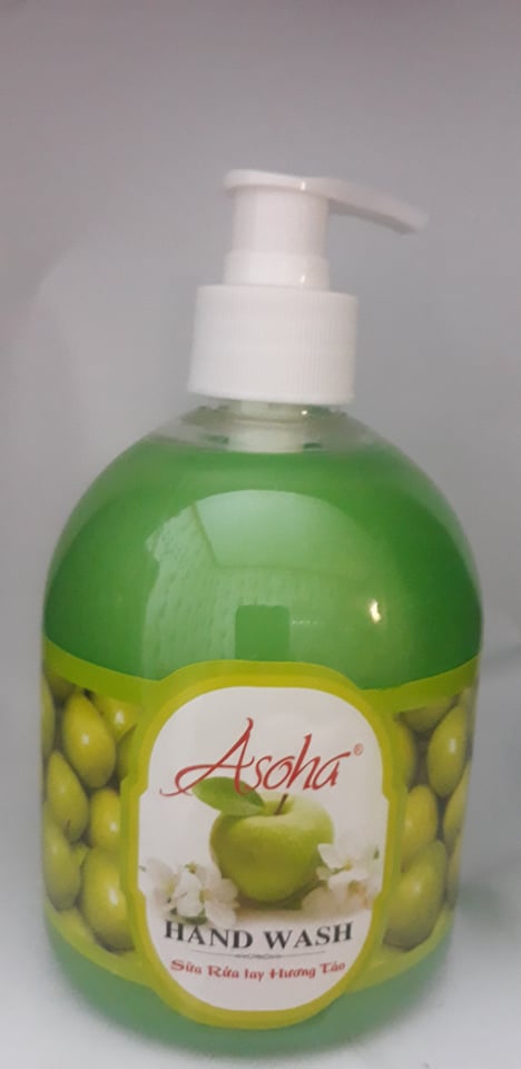 Sữa Rửa Tay ASOHA 500ml Hương Táo