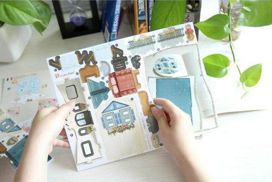 Mô hình giấy 3D CubicFun - France Style