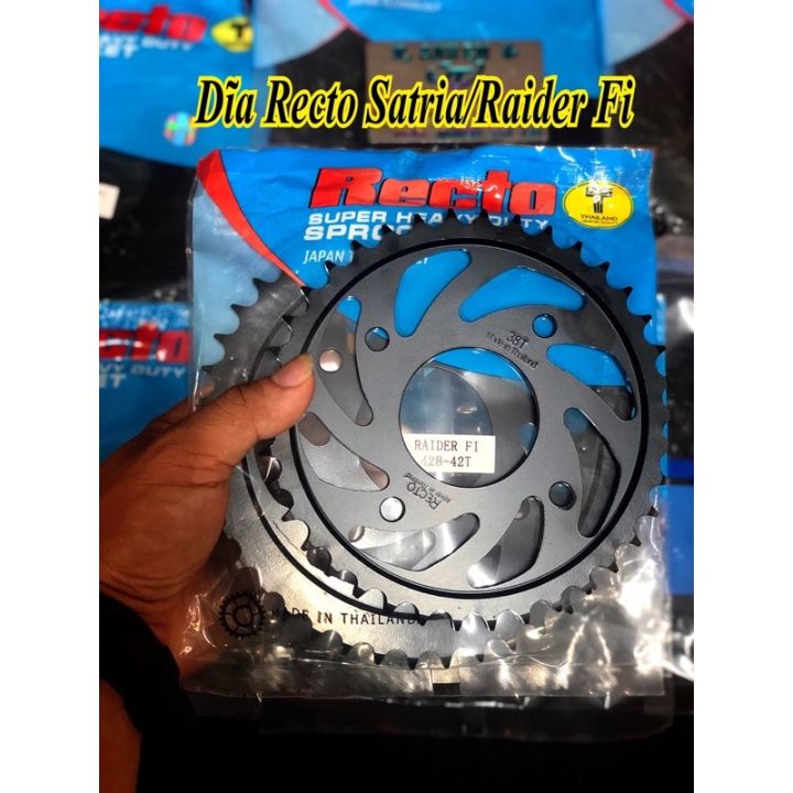 Dĩa Tải Raider / Satria Size 38/39/40/41/42 Chính Hãng Recto