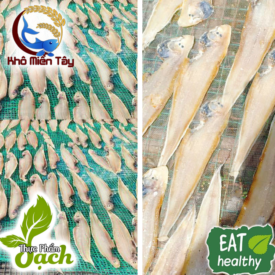 Khô Cá Lưỡi Trâu (Cá Bơn, Cá Lưỡi Bò) - Đặc Sản Khô Miền Tây