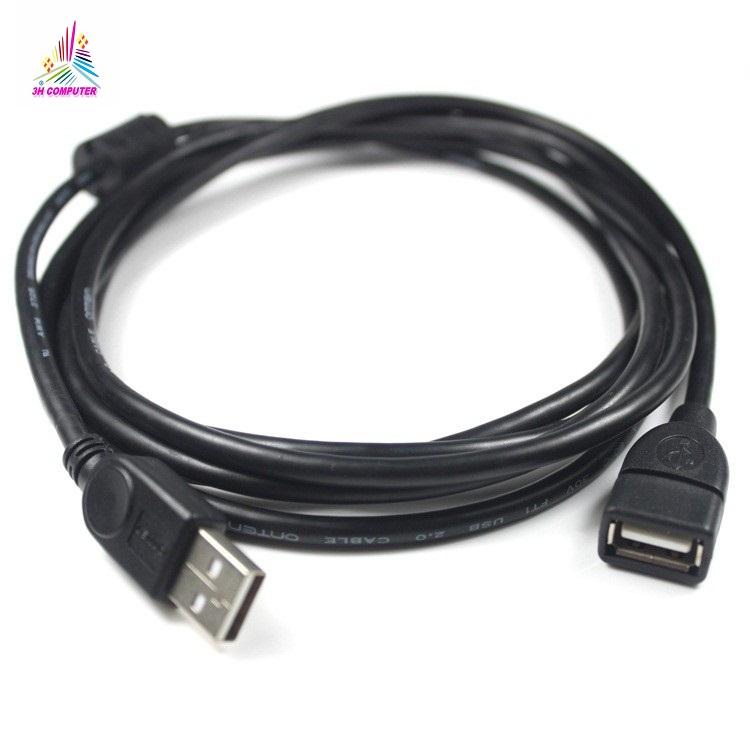 (HCM)Dây cáp nối dài usb Dây usb nối dài 3M - Đen