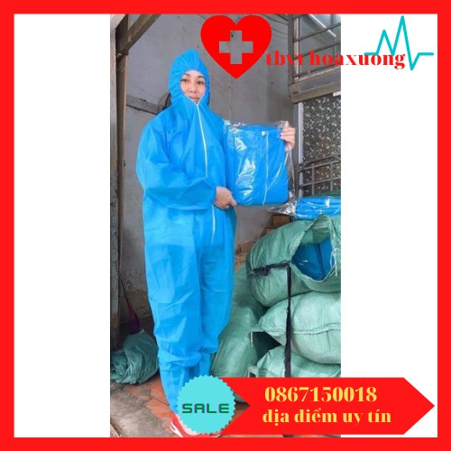 BỘ QUẦN ÁO PHÒNG DỊCH LIỀN QUẦN 4 MÓN