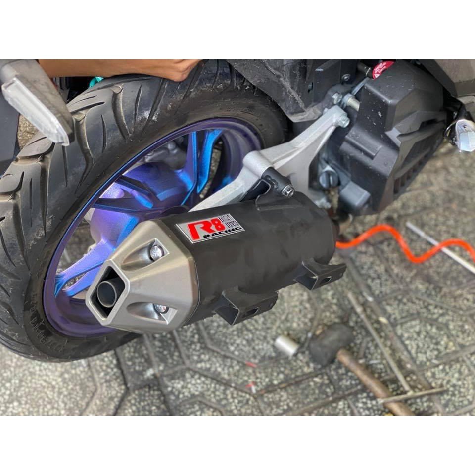 Pô tăng R8 xe Vario, Click 2017 - 2018 - 2019