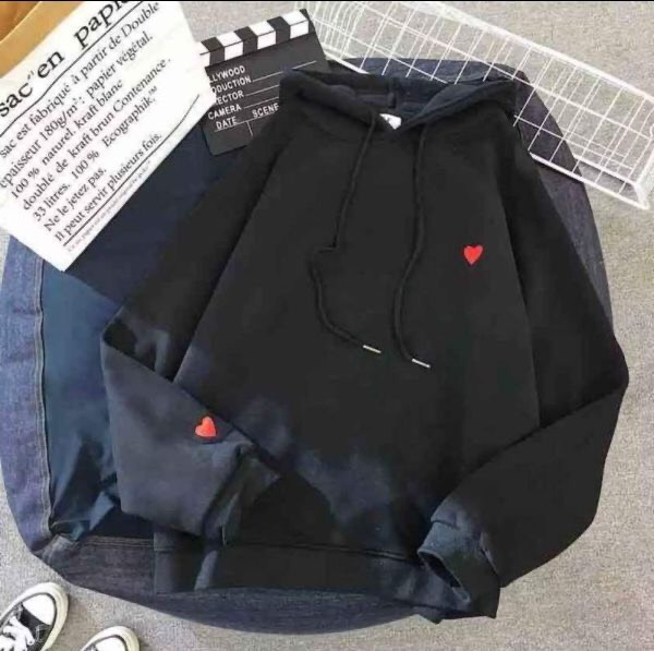 Áo hoodie nam/nữ-phối họa tiết cặp đôi tình yêu -phong cách trẻ 2020