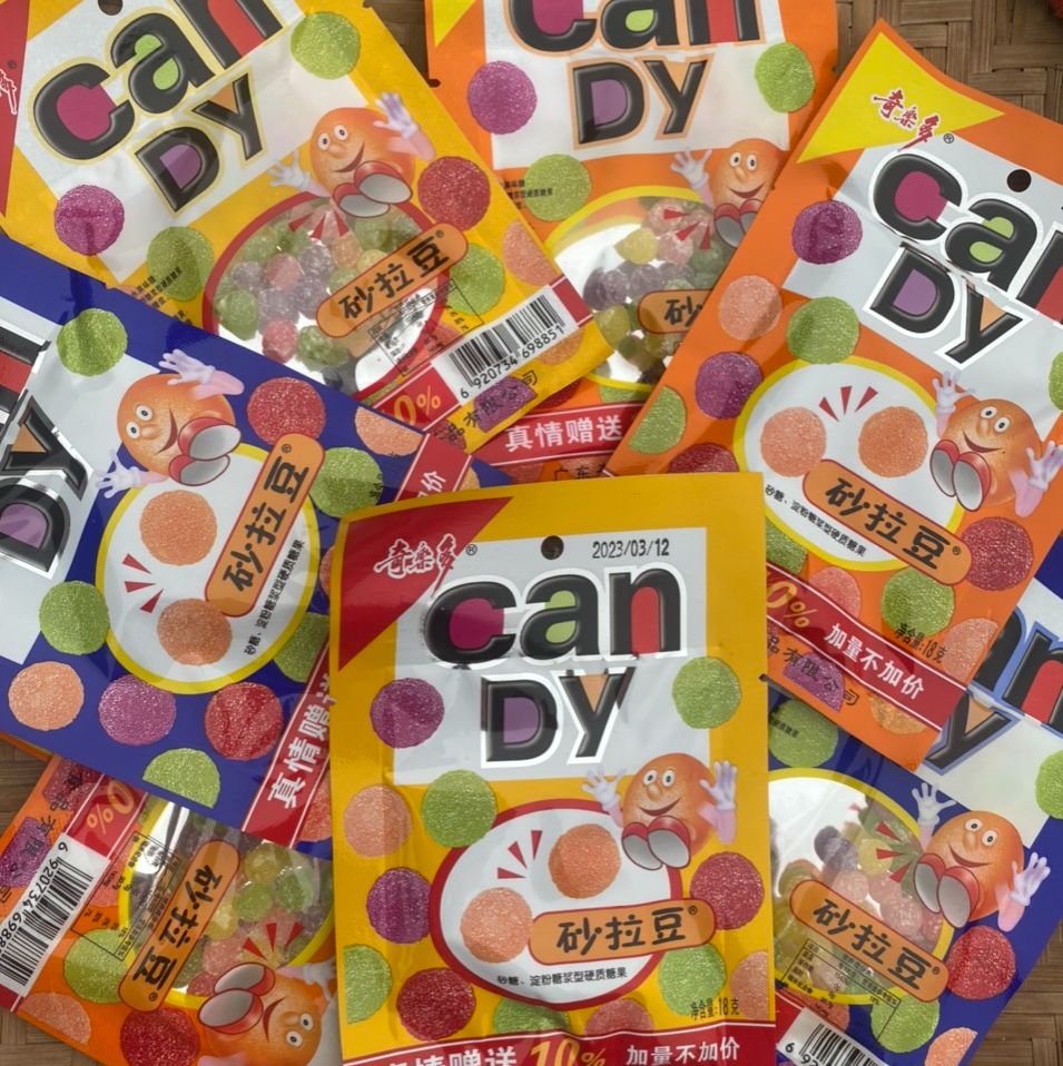 20 Gói Kẹo viên Candy balls hương trái cây tuổi thơ