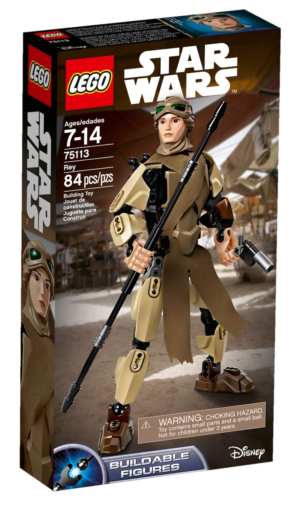 [HAPPY BRICKS] LEGO  STAR WARS - 75113 - CHIẾN BINH REY