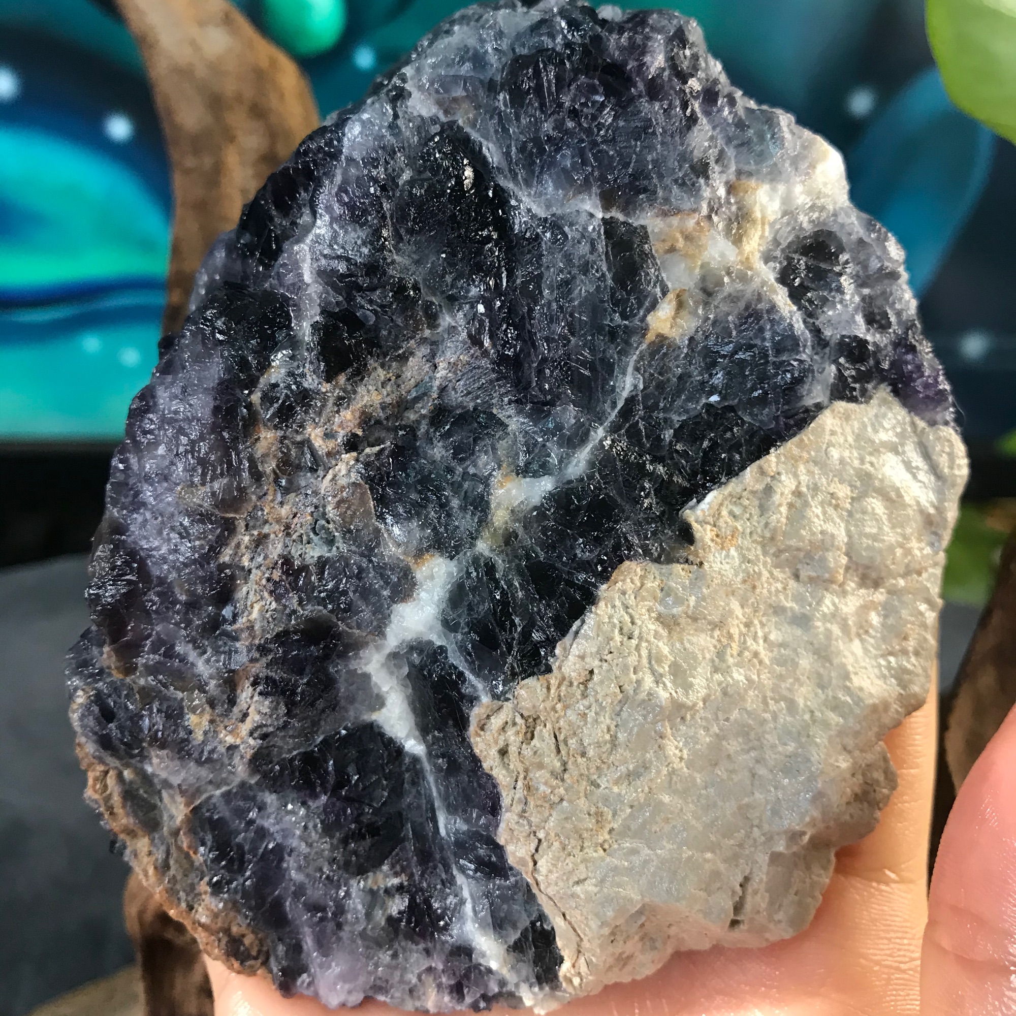 Đá Fluorite tự nhiên 0.7kg