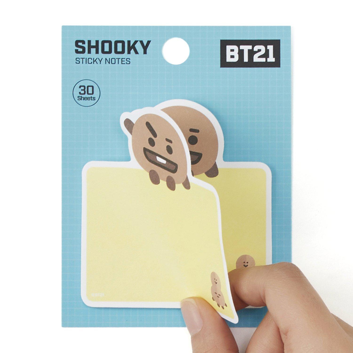 Giấy Note BT 21 BTS-Đầy đủ các thành viên