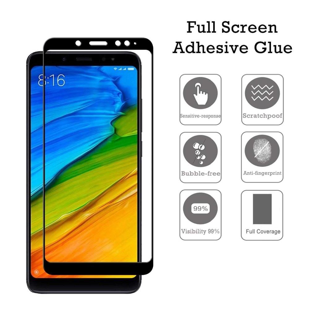 Kính cường lực 9D Xiaomi Redmi Note 5 Pro full màn full keo (Đen)