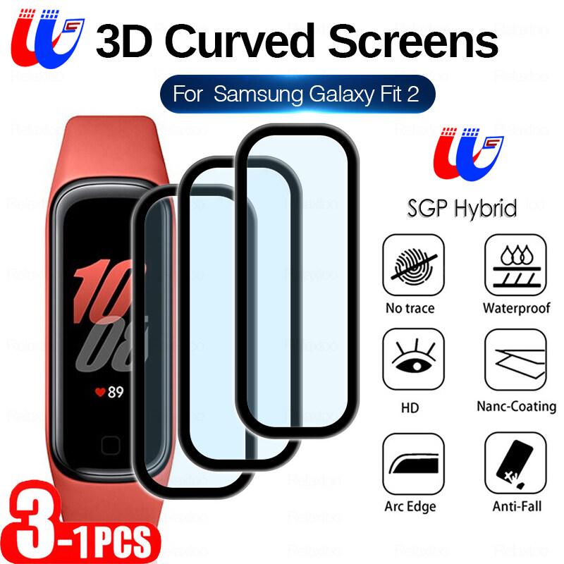 SGP Hybrid 3-1pcs full cover soft film for Samsung Galaxy Fit 2 Curved to the edge screen protector Samsung Fit 2 black edge soft film (composite) Fit 2 Fit 2 non-tempered glass