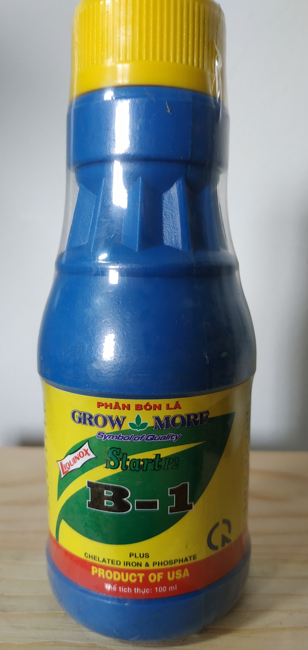 [HCM]Phân bón lá Vitamin B1 GROW MORE - chai 100ml