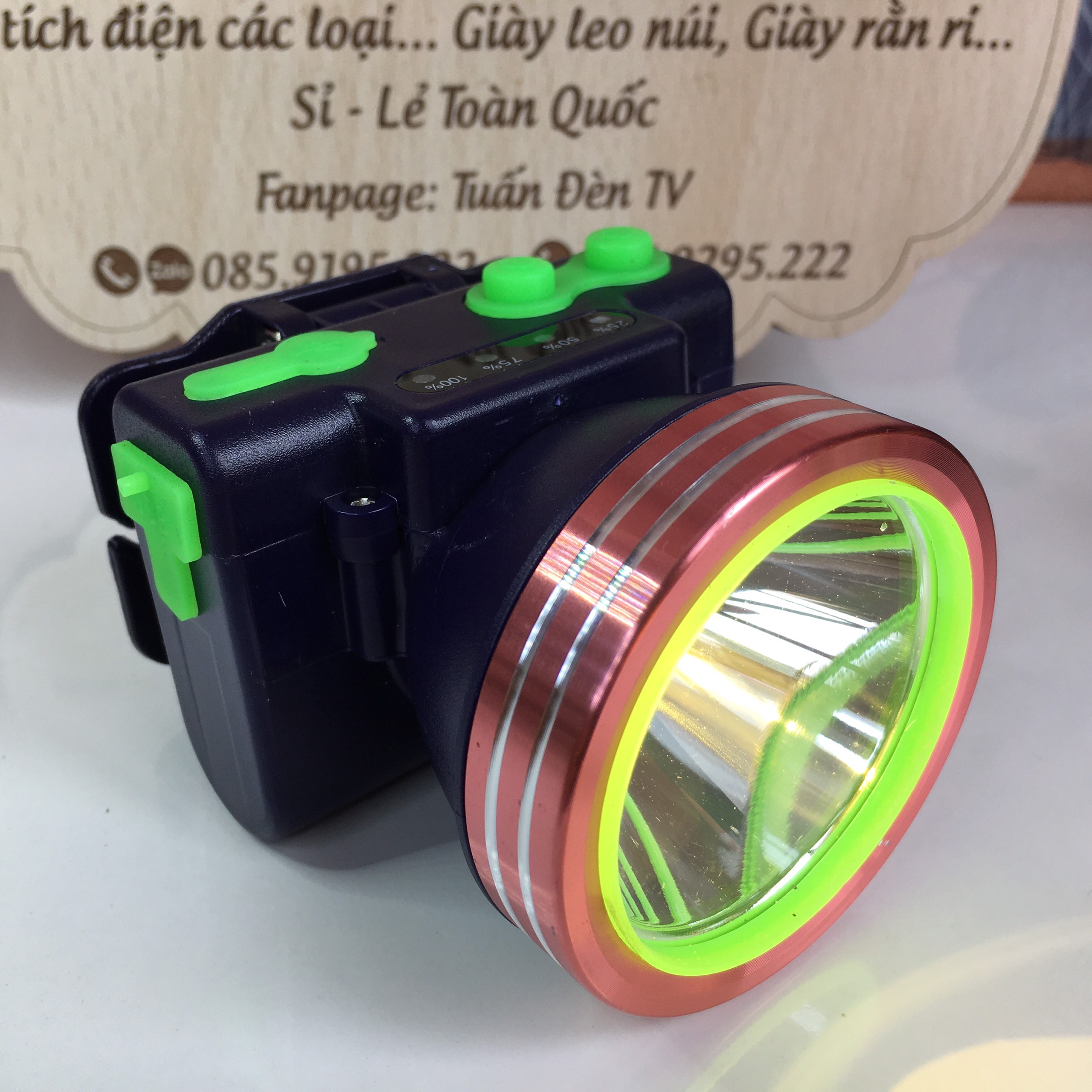 Đèn Đội Đầu Siêu Sáng SG 616 Pin 12H