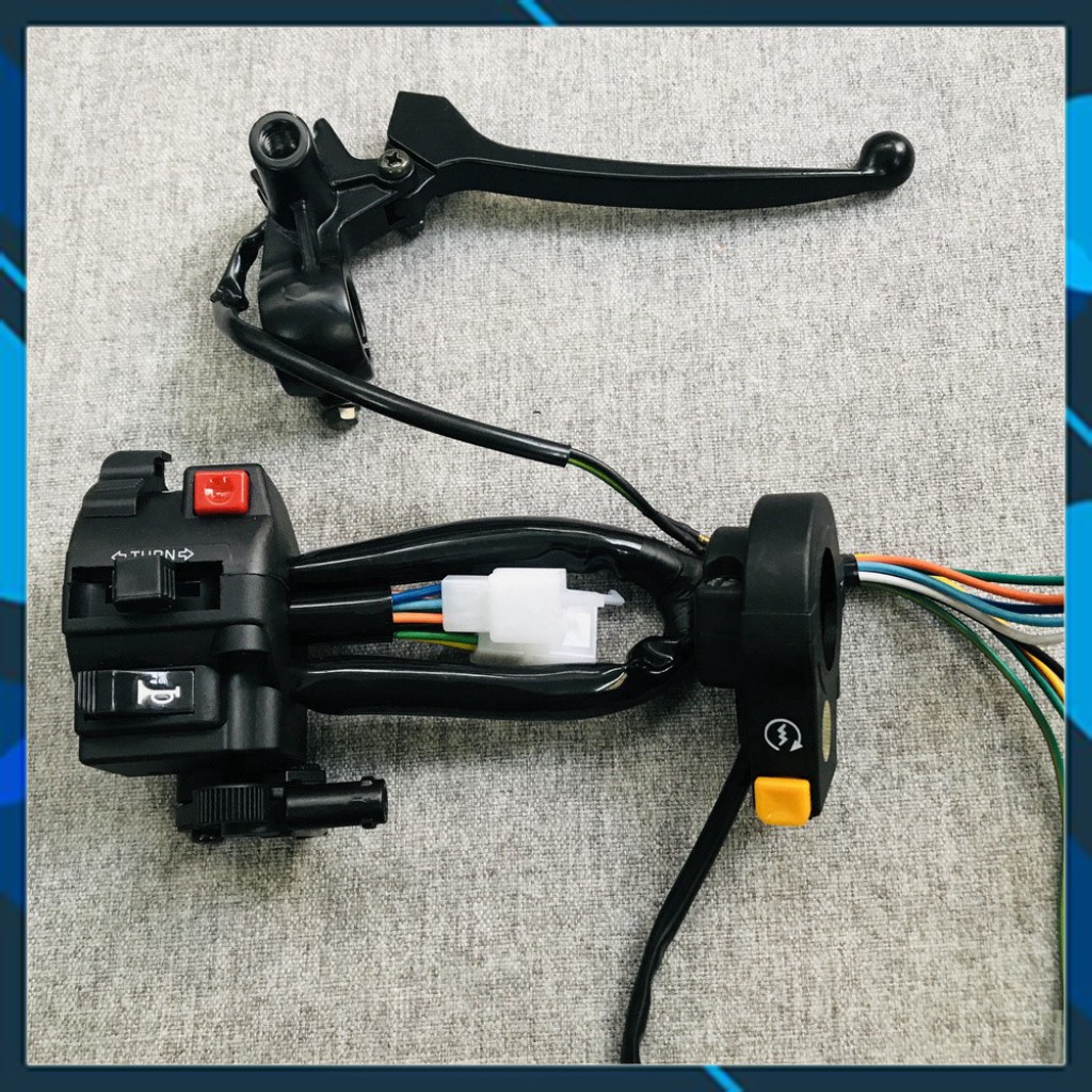[Giá Sĩ] Cùm Công Tác Xe Máy, Cùm Nút Nhấn Xe Máy Gắn Xe Wave Nhỏ