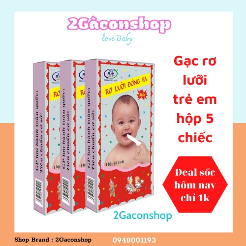 [Hoàn Tiền 10%]Rơ lưỡi trẻ em Đông Pha (Sét 50 chiếc)