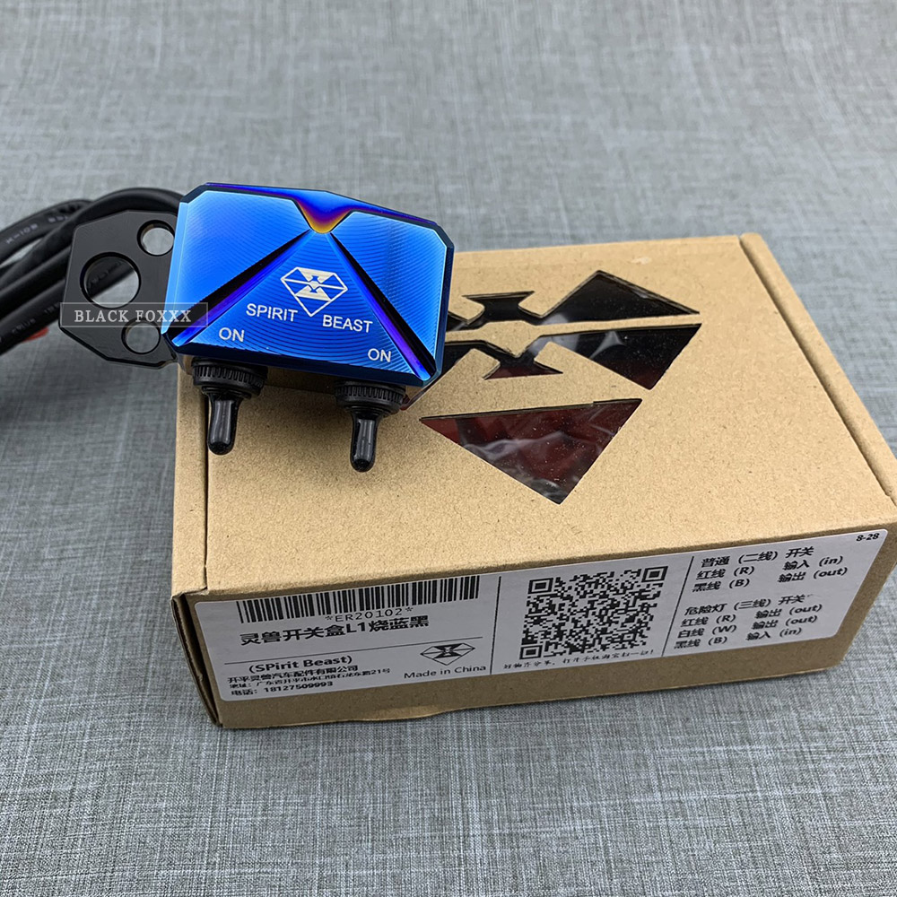 [HCM]Công Tắc Spirit Beast Hàng Zin FullBox Xe Máy [ 1 Chiếc Xanh Titan ]