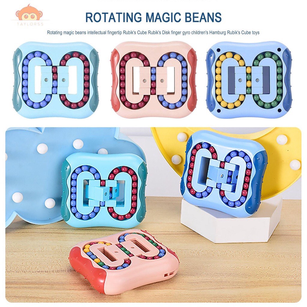 Đồ chơi khối rubik xoay hạt đậu thần kỳ sáng tạo giải tỏa căng thẳng cho người lớn/trẻ em