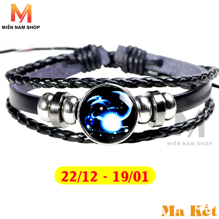 Vòng tay đeo tay nam nữ 12 cung hoàng đạo - Capricorn (Sao Ma Kêt) 22/12 - 19/01