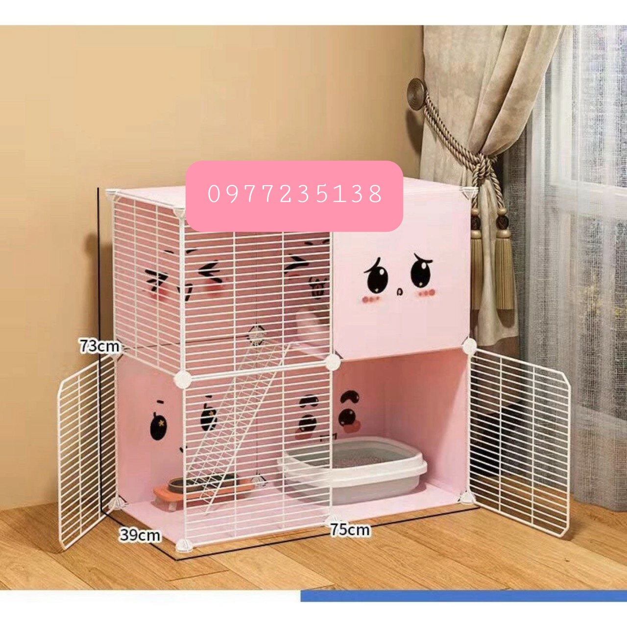 Combo lưới thép làm chuồng quây chó mèo ,lồng nuôi thú cưng đa năng