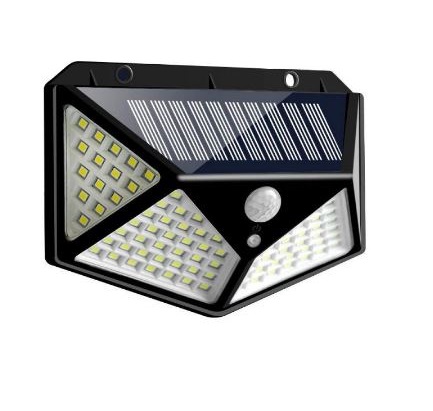 Đèn năng lượng mặt trời cảm biến chuyển động 100 LED siêu sáng 15W Pin sạc 1800Mah 3 chế độ đèn led đèn pin siêu sáng BẢO HÀNH UY TÍN 1 ĐỔI 1