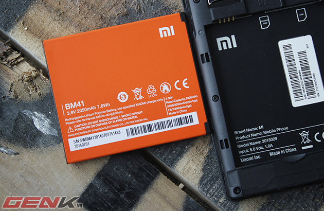 Pin Battery Xiaomi BM41 - 2000 / 2050 mAh (Xiaomi Redmi Note 1S)