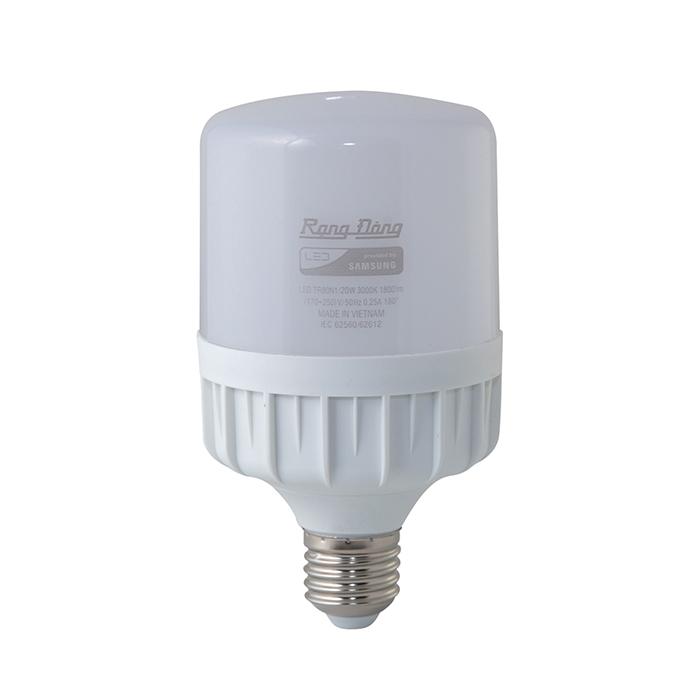 Bóng Đèn LED Trụ 20W Rạng Đông - SAMSUNG ChipLED