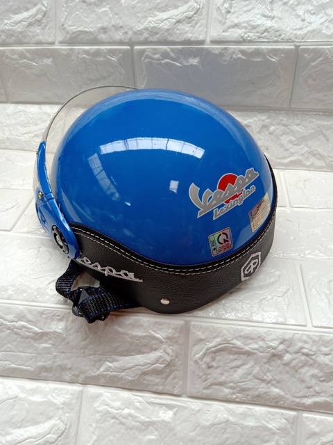 Mũ Bảo Hiểm Có Kính Vespa Đẹp