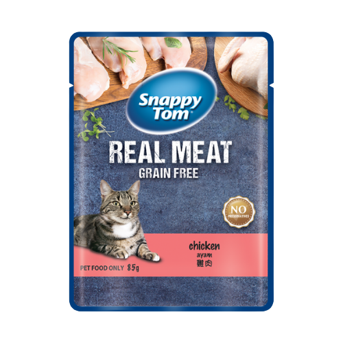 85G - Pate cho mèo SNAPPY TOM gói - 85G
