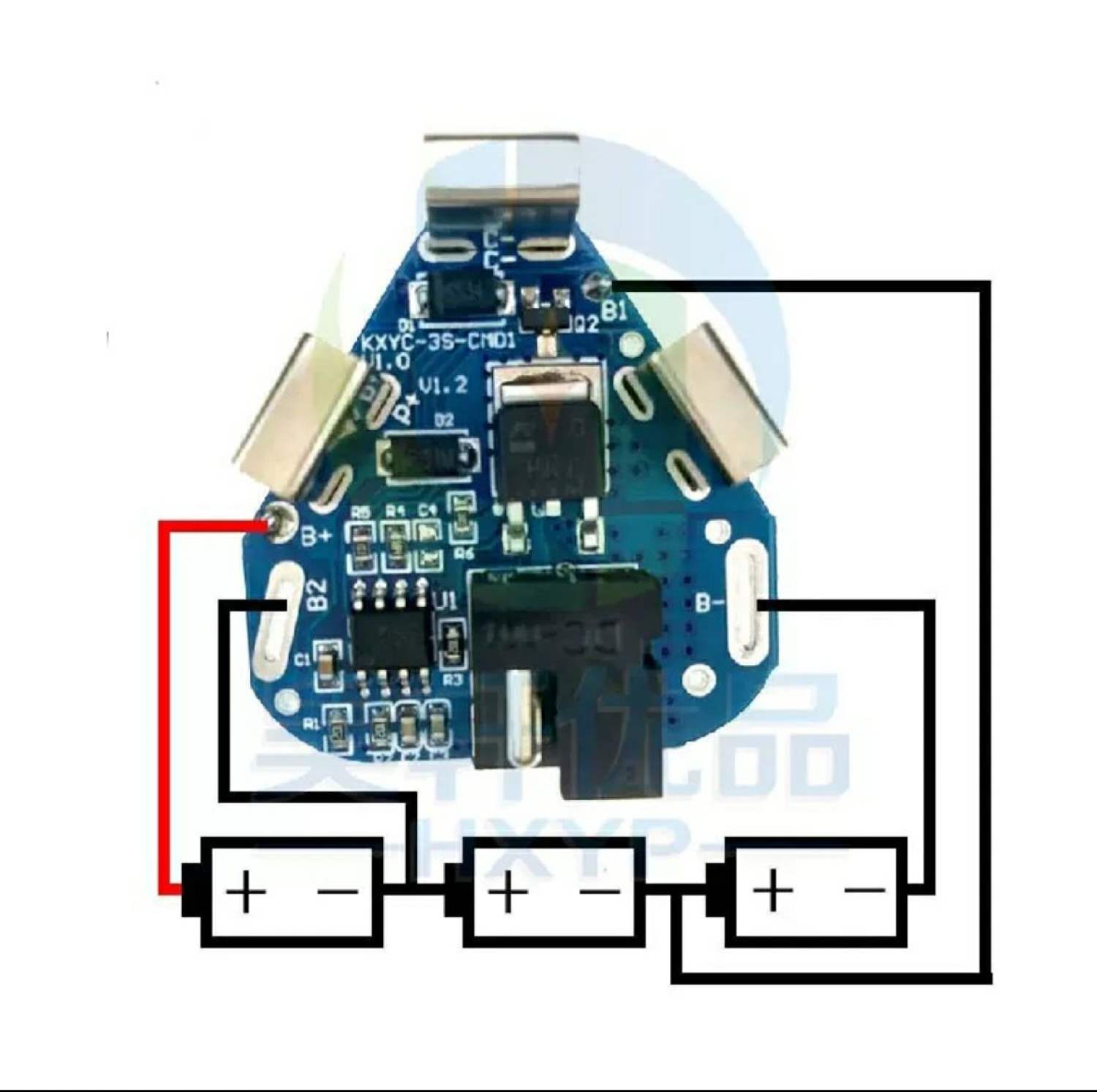 MẠCH BẢO VỆ PIN 3S-12.6V  XẢ MAX 40A tức thời