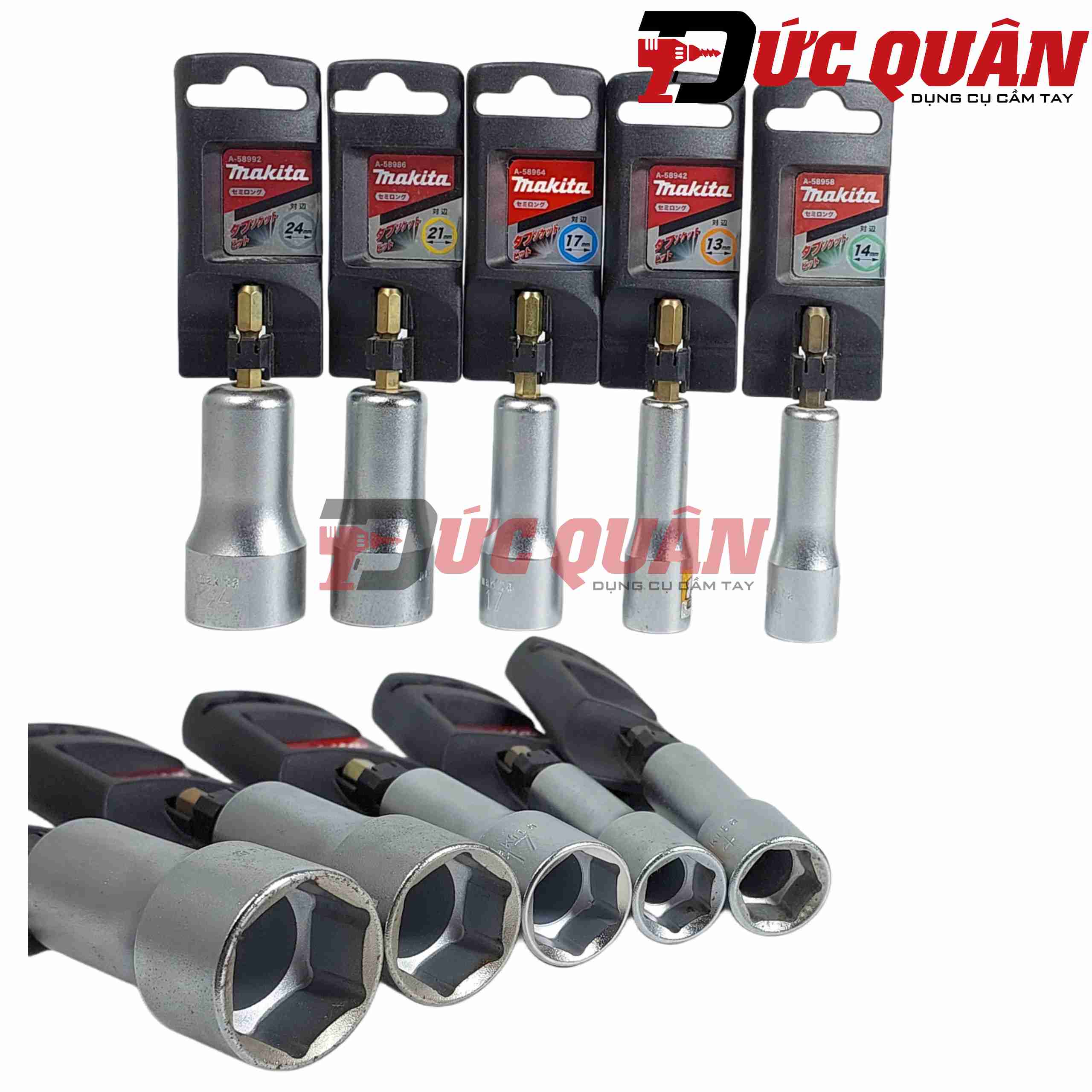 Đầu tuýp chân lục giác Makita