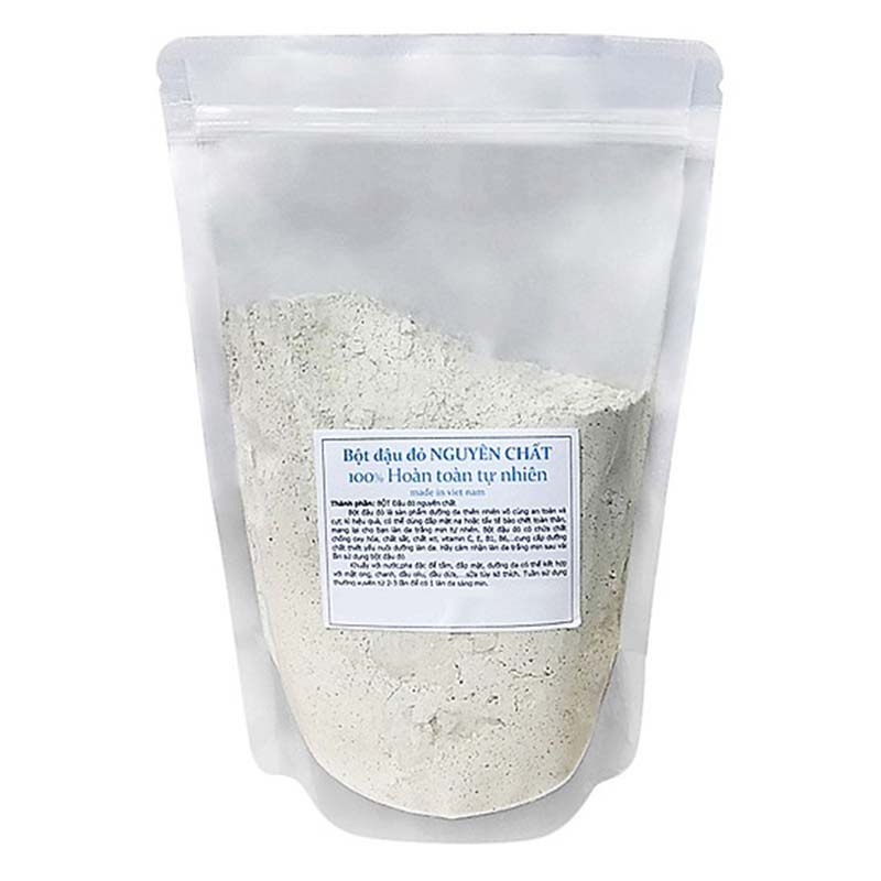 Bột Đậu Đỏ Nguyên Chất(500g) Đắp mặt và tắm trắng handmade