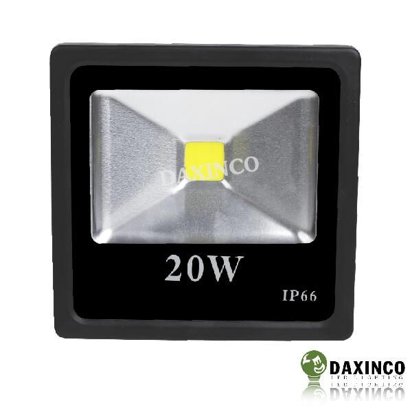 Đèn pha LED 20W 12v dùng bình ắc quy Daxinco