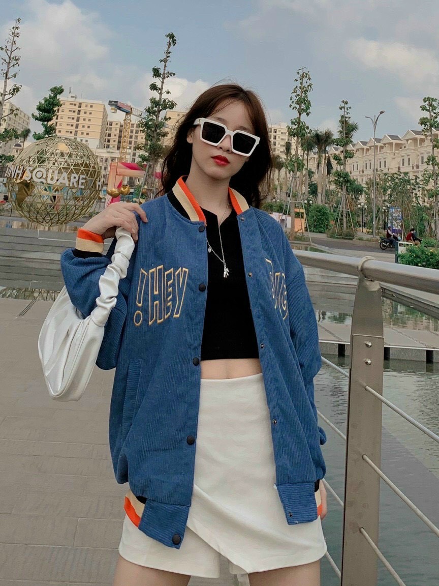 ÁO KHOÁC NHUNG NỮ -ÁO NHUNG NỮ PHÔM RỘNG BAO NGẦU SIÊU PHONG CÁCH