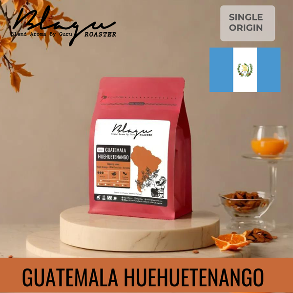 Cà Phê Blagu Hạt Đã Rang, Guatemala Huehuetenango  100% Arabica - Caturra, Bourbon  Medium 250g