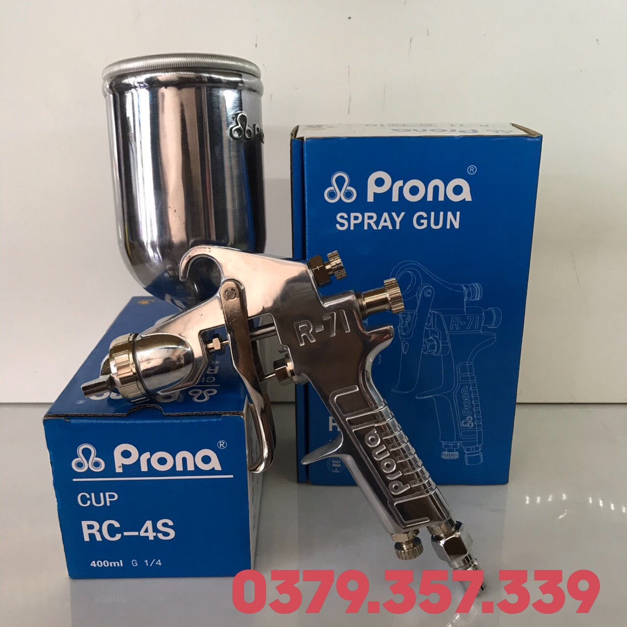 [HCM]Dụng Cụ Phun Sơn R71 Prona Đài Loan