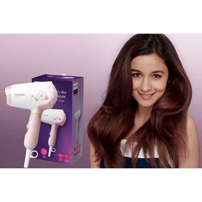 [HCM]Máy sấy tóc mini cao cấp Philips HP8108 (hồng)