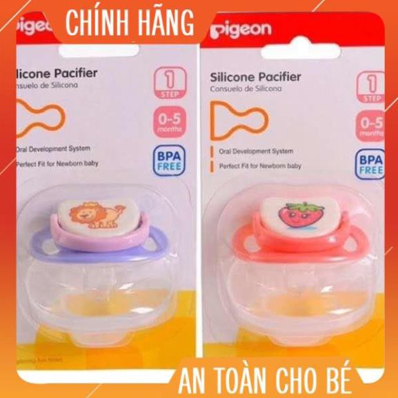 Núm ty giả pigeon giai đoạn 1 và 2 cho bé