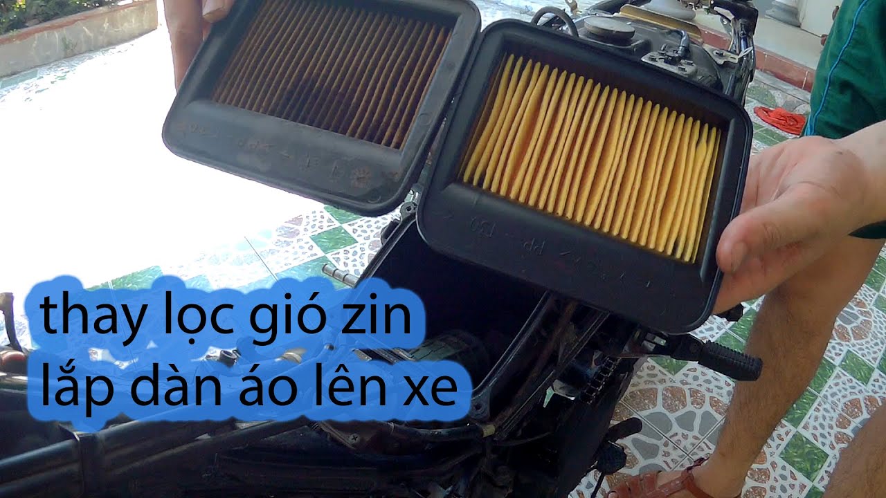 Lọc gió Exciter 135, Ex135 chính hãng