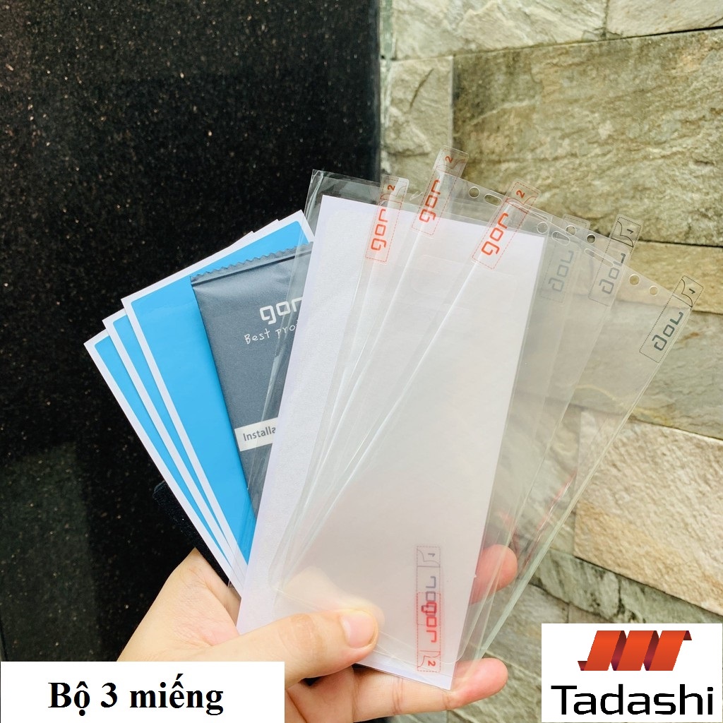 Dán Dẻo Gor Samsung Galaxy Note 8/ Note 9/ Note 10/ Note 10 Plus/ Note 20 Ultra Dán Full Màn 3D, Trong suốt - Chính Hãng Gor