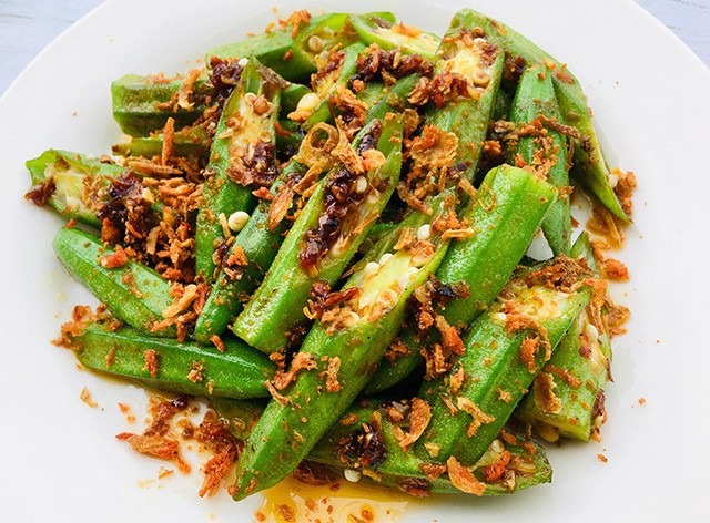 Chinese cabbage seed West (okra) good for bone joints and digestive system (package 20 grams)-shallow gold